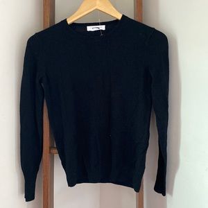 Everlane Cashmere Crew Black